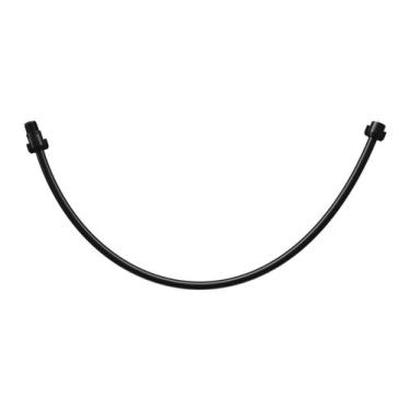Imagem de Engate flexível mangueira preto 40cm 1/2" água fria rabicho - Astra