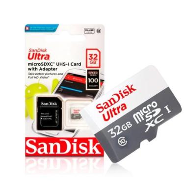 Imagem de Cartão de Memória Sandisk 128gb 64gb 32gb 16gb Original Cartão Micro S