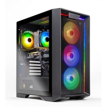 Imagem de Skytech Nebula Gaming PC Desktop, Ryzen 5 3600 3.6 GHz (4.2GHz Turbo), NVIDIA RTX 3050 6GB, 1TB HDD, 16GB DDR4 RAM 3200, 600W Gold PSU, Wi-Fi, Win 11