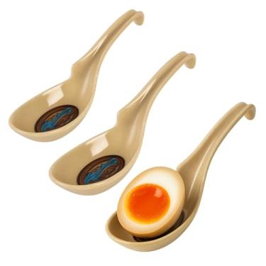 Imagem de JapanBargain, Colheres de sopa estilo concha de melamina (verde)