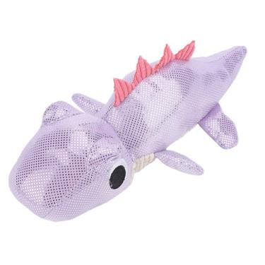 Imagem de Zerodis Brinquedo Interativo de Pelúcia para Cachorro, Brinquedo de Mastigar Estridente Com Som de Papel, à Prova de Mordida, Confortável para Casa (crocodiliano)