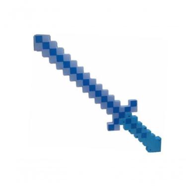Imagem de Espada Diamante Brinquedo Estilo Minecraft Com E Som