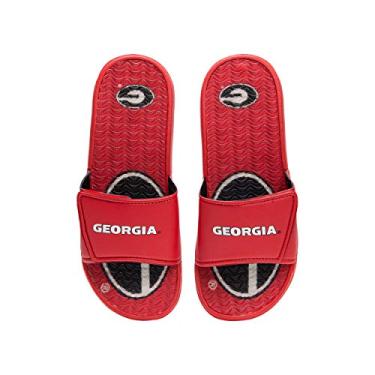 Imagem de FOCO Chinelo masculino esportivo de gel para chuveiro NFL Kansas City Chiefs Chinelo esportivo gel de banho Chinelo Esportivo, Marca nominal, GG (13-14) (FFSSNFCBBLGGEL)