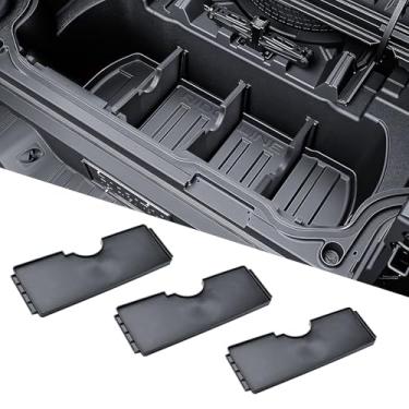 Imagem de RUNROAD Divisores de porta-malas compatíveis com acessórios Honda Ridgeline 2017-2022 2023 2024 2025, divisor de carga para porta-malas para caixa de armazenamento traseiro Ridgeline Bandeja de