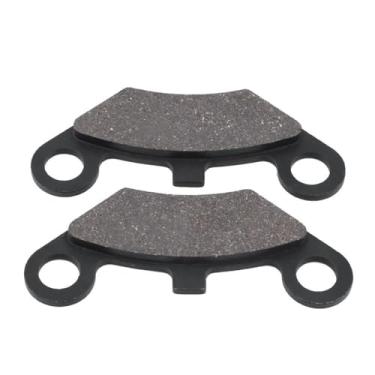 Imagem de 2 peças de pastilhas de freio dianteiras para quadriciclo CFMoto CF500 X5 X6 X8 – material semietal, alto coeficiente de fricção, peças de reposição de motocicleta de ciclomotor de scooter