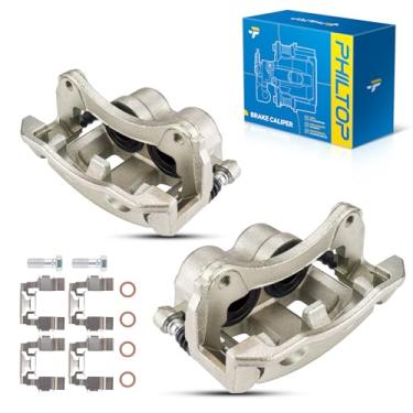 Imagem de PHILTOP 18B4758 18B4759 Conjunto de pinça de freio a disco dianteiro para Ford Mercury Mazda para B3000 2003-2007, Ranger 2003-2011, Mountaineer 2002-2005, Explorer Sport Trac, Explorer Sport Explorer