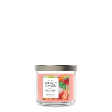 Imagem de Yankee Candle Vela de copo pequena com assinatura Bellini White Strawberry