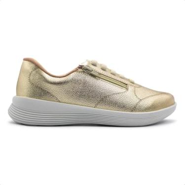 Imagem de Tênis Feminino Casual Em Couro Usaflex Uc06007005