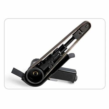 Imagem de RNXRZANK com Cintas de Lixa, Chaves, Esmerilhadeiras Angulares Pneumáticas, Lixadeira de Cinta Manual Pequena para Polir Móveis de Metal E Madeira com, 20 mm B, Tamanho real