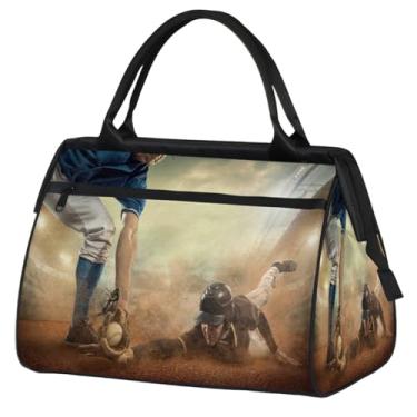 Imagem de Bolsa pequena para o fim de semana para mulheres e homens, design de autismo, bolsa de viagem dobrável, Cor: 53 cm, 15.2*8.3*11.6 inch, Moderno