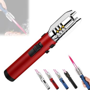 Imagem de Isqueiro Blazara, Isqueiro Elétrico Luxblaze, Isqueiro Elétrico, Acampamento Externo À Prova de Vento Reto, Recarregável, Cor Ajustável, Luxs Blazes Plasma Lighterz Recarregável (CC)