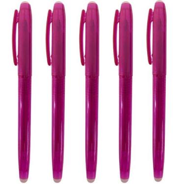Imagem de Caneta Apagável Kit 5 Canetas Fantasminha Para Tecido Artesanato Marca