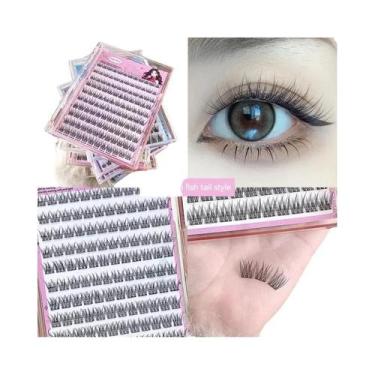 Imagem de Cílios Postiços Gege Bear Com Aparência Natural, Sem Cola, Aplicação F