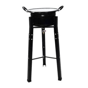 Imagem de Fritadeira Pasteleiro Fogão Industrial À Gás C/ Tacho No12 - Metalúrgi