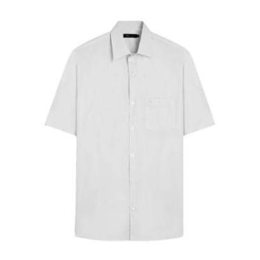 Imagem de Camisa VR Masculina Casual Manga Curta Pocket Silicon Oil Branca-Masculino