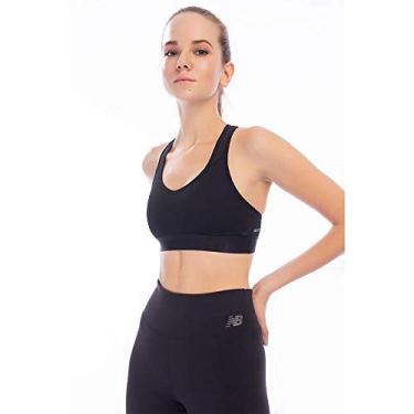 Imagem de New Balance Sutiã feminino Nb Pace, Preto, PP