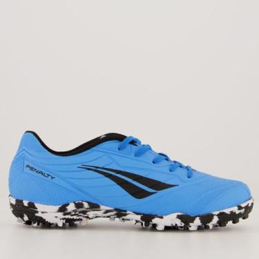 Imagem de Chuteira Penalty Matís XXI Society Juvenil Azul, 31