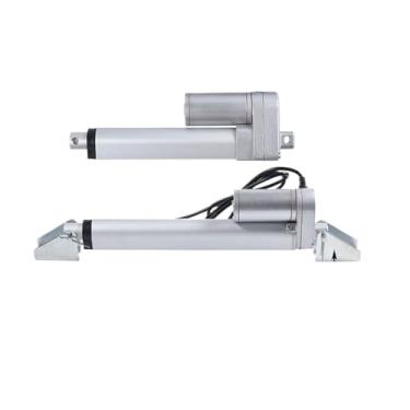 Imagem de Haste de pressão elétrica de alto impulso do atuador linear 1500N DC12V/24V haste telescópica de motor linear para janela deslizante do processador de lixo (10 mm-s 1200N, curso de 1000 mm_CC 24 V)