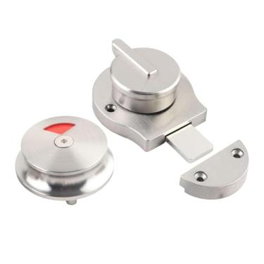 Imagem de Generic Fechadura Indicadora para Porta de Banheiro, Compatível com Lavabos Comerciais E Banheiros Públicos.