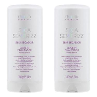 Imagem de 2 Leave-in Finalizador Seca Sem Frizz Amend Essencial 180ml
