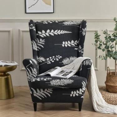 Imagem de Capa macia para poltrona, capa de cadeira lavável, protetor de móveis, tecido elástico, para sala de jantar, escritório, decoração de casa, sala de estar - tipo 16||Tamanho regular