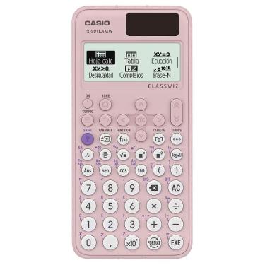 Imagem de Calculadora Científica Class FX991LACW-PK, Rosa, Casio