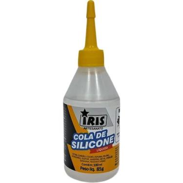 Imagem de Cola para Artesanato Silicone Líquido 100ML Pacote com 5 - IRIS