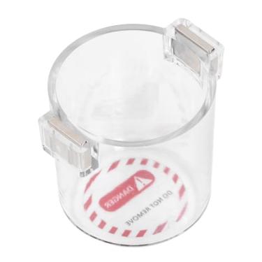Imagem de Ymiko Tampa Redonda Transparente de Botão Magnético para Dispositivos de Parada de Emergência Protetor de Bloqueio Universal para Isolamento de Energia e Segurança da Máquina