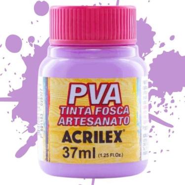 Imagem de Tinta PVA Fosca para Artesanato 37ml Acrilex - Cores Frias - 03240, LI