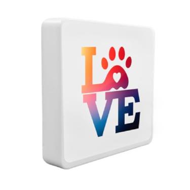 Imagem de Luminária Decorativa Love Pet USB para Quarto