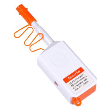 Imagem de VAEYI Mini caneta de limpeza de fibra, caneta de limpeza de fibra ótica, caneta de limpeza de fibra, limpador de fibra Lc, kit de limpeza de fibra, conector de fibra óptica e limpador de extremidade,