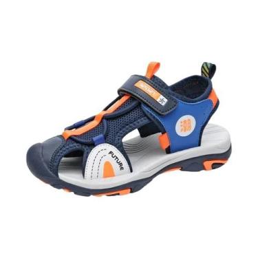 Imagem de Sandálias De Praia Respiráveis E Antiderrapantes Para Meninos E Menina