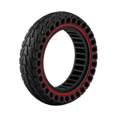 Imagem de oshhni Rodas de borracha para patinetes elétricos, peças de reposição profissionais, resistentes e leves, pneus de substituição para patinetes G30, Vermelho