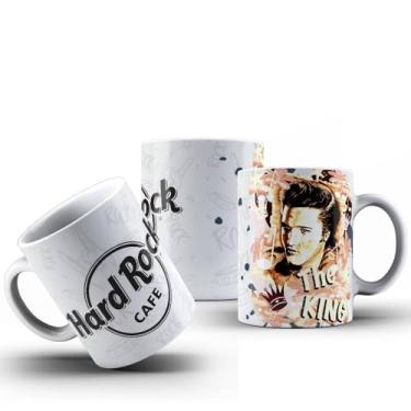 Imagem de Caneca Hard Rock Ícones Da Música Rock Porcelana 325ml (EP)