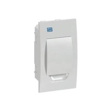 Imagem de Quadro de distribuição pvc embutir branco 04 disjuntores weg