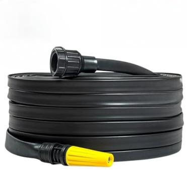 Imagem de Mangueira Antitorção Resistente E Reforçada Preta Para Jardim(30 Metros)