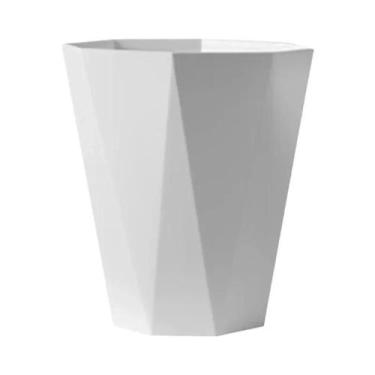 Imagem de Lixeira Plástica De Grande Capacidade Para Uso Doméstico, Cesto Aberto