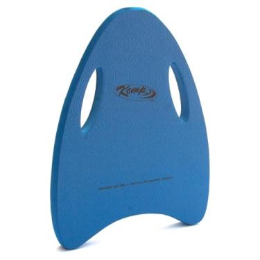 Imagem de Kemp USA Prancha de contorno com alças - acessório de piscina resistente - construída usando espuma EVA durável - ideal para equipes de natação e nadadores recreativos - 42 x 3,8 x 31 cm (azul royal)