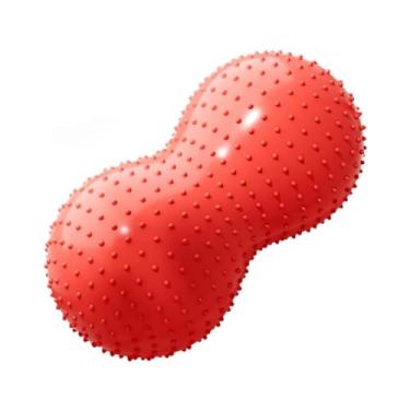 Imagem de oshhni Cadeira Sensorial com Bola de Equilíbrio e Bomba de Ar para Treinamento Infantil, para Homens e Mulheres, Ideal para Academia Crianças, Vermelho