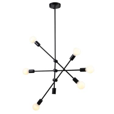 Imagem de Pendente Ipanema Bella Iluminação Preto