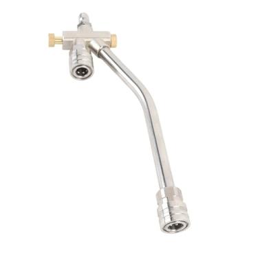 Imagem de Mingzhe Acessório de Conector Duplo para Canhão de Espuma para Lavadora Pressão Entrada Automóveis e Motocicletas e Muito Mais