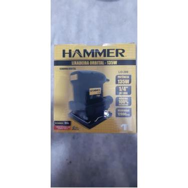Imagem de Lixadeira orbital LO-200 135w 127-v 12.000RPM - LHAMMER