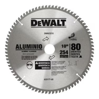 Imagem de Disco de Serra P/ Esquadria 10 Dwa03210 80 Dentes Dewalt - BLACK&DECKE