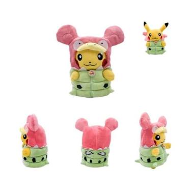 Imagem de Brinquedos De Pelúcia Cos Eevee Pikachu Lucario De 20CM, Bonecos De An