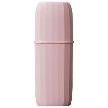 Imagem de Suporte por escova de dentes portátil, caixa da escova de dentes de viagem,Ponto de pasta de dentes da escova de dentes - Capa de multifuncional à prova de poeira para viagem de negócios de camping es