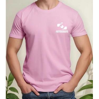 Imagem de Camiseta Camisa Feminina Masculina Algodão Uniforme Profissional Traba
