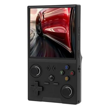 Imagem de EBTOOLS Console de Jogo Portátil, Tela HD de 4 Polegadas 720x720 Com Laminação Completa OCA, Chip Profissional RK3326, Processador de 1,5 GHz de 64 Bits, Bateria de 4000mAh (128G)