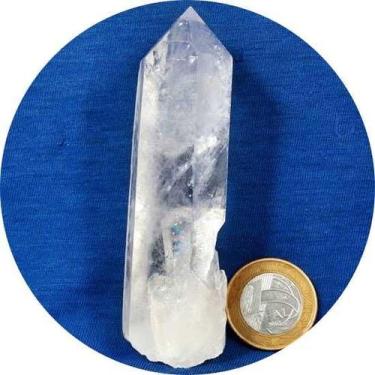Imagem de Ponta Cristal Bruto Natural de Garimpo 10 cm Tipo B - CristaisdeCurvel