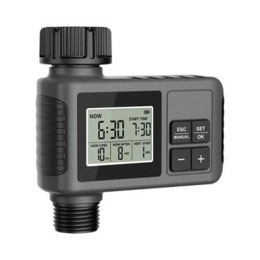 Imagem de Temporizador De Água Programável Para Jardim 1/2/3 Zonas Irrigação Aut