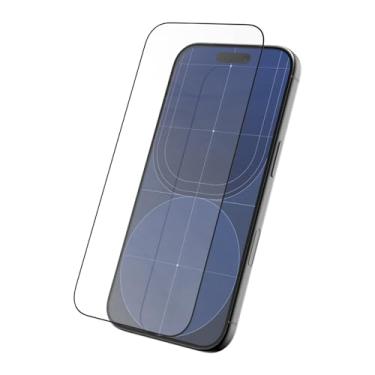 Imagem de RhinoShield Protetor de tela compatível com iPhone 17/17 Pro/16 Pro | Protetor de vidro temperado 9H - Alta transparência, resistente a impactos e arranhões, luz azul, ferramenta de instalação